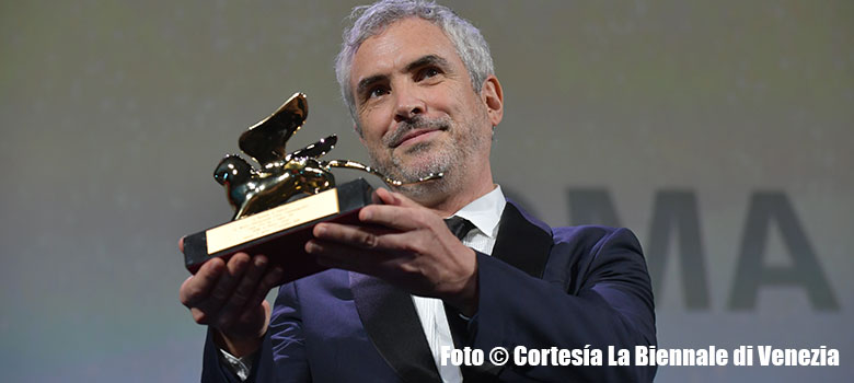 Alfonso Cuaron Leon de oro Roma