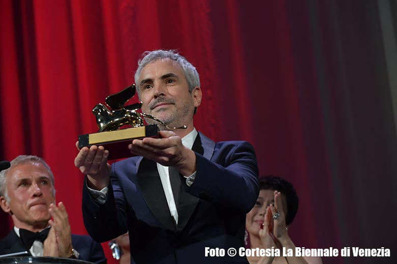 Alfonso Cuaron Leon de oro Roma