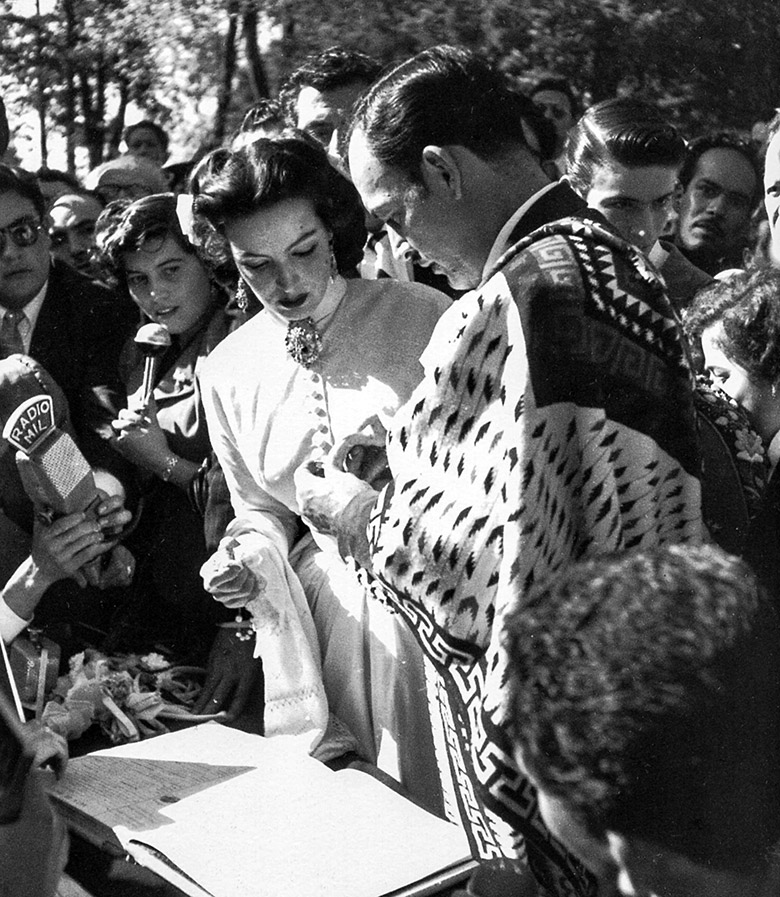 Boda de María Félix y Jorge Negrete