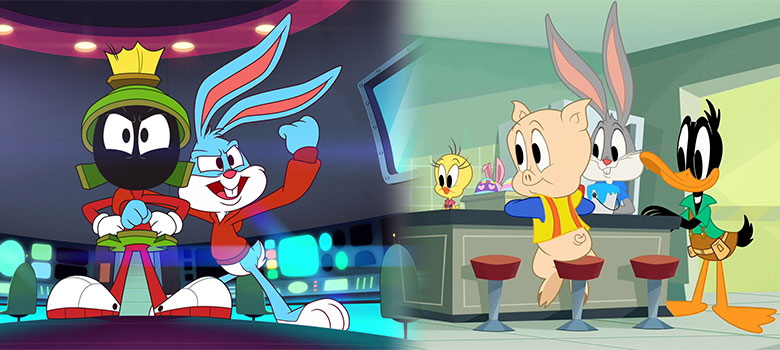 Nuevas temporadas de Tiny Toons Looniversidad y Bugs Bunny 