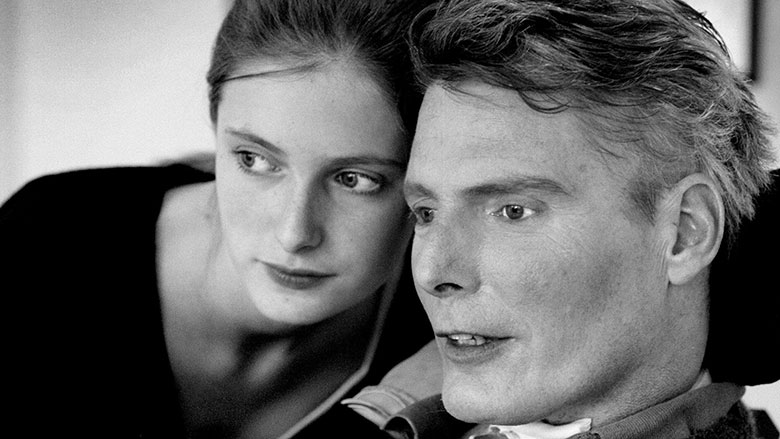 Christopher Reeve y su hija