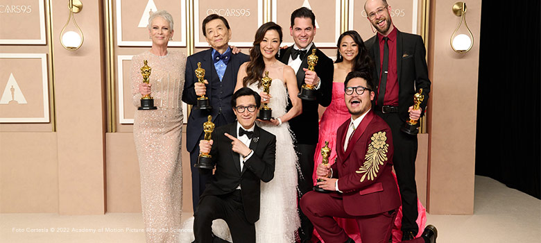 Everything, Everywhere All at Once triunfa en los Oscars 2023