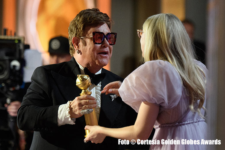 Elton John Golden Globes