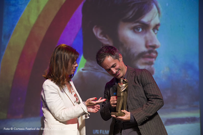 Gael recibe el Abrazo de Honor en Biarritz