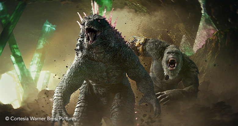 Godzilla y Kong: el nuevo imperio, más monstruos, menos drama