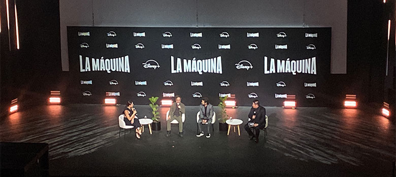 Gael García y Diego Luna presentan La Máquina en CDMX