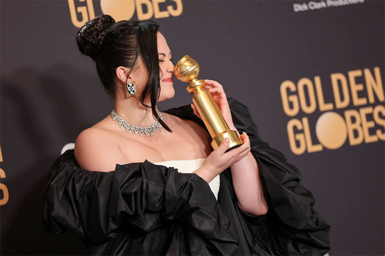 Lily Gladstone triunfa en los Golden Globes