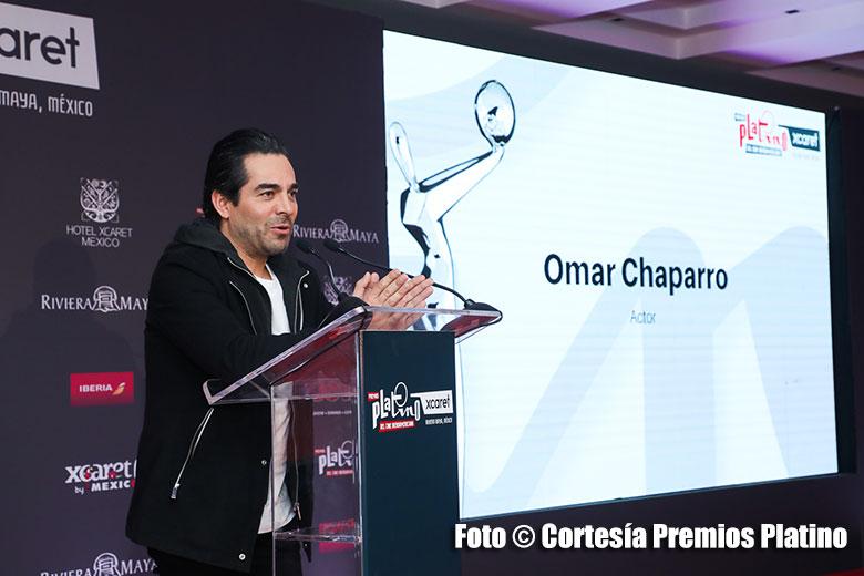 Omar Chaparoo Premios PLATINO