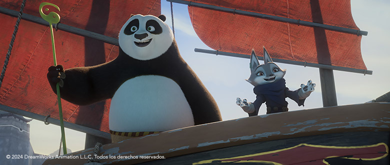 Po y Zhen en Kung Fu Panda
