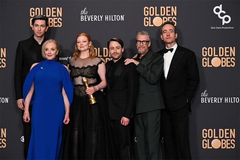 Succession triunfa en los Golden Globes