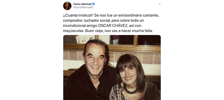 Tania Libertad Oscar Chavez